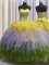 Hot Selling Visible Boning Sweetheart Sleeveless Lace Up Quinceanera Dress Multi-color Tulle