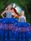 Most Popular Sweetheart Sleeveless Organza 15th Birthday Dress Beading and Ruffled Layers Lace Up