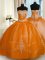 Wonderful Strapless Sleeveless Organza Party Dresses Beading and Embroidery Lace Up