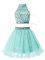 Excellent Sleeveless Beading Zipper Dama Dress for Quinceanera