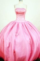 Beautiful Ball Gown Strapless Floor-length Quinceanera Dresses Appliques Style FA-Z-0230