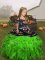 Floor Length Little Girls Pageant Dress Wholesale Straps Sleeveless Lace Up
