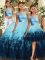 Multi-color Sleeveless Floor Length Lace and Ruffles Lace Up Sweet 16 Quinceanera Dress